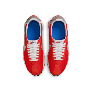 Tenis Mujer Nike LD-1000 Rojo Plata Metalico vista par superior