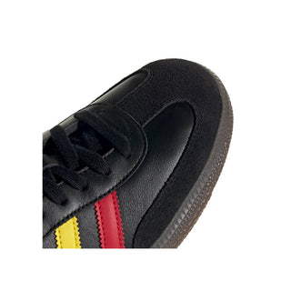 Tenis Unisex adidas Samba OG Negro Reggae vista zoom frente