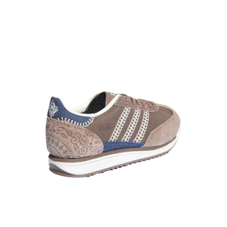 Tenis Unisex Adidas SL 72 Musica Regional Cafe Azul vista atras