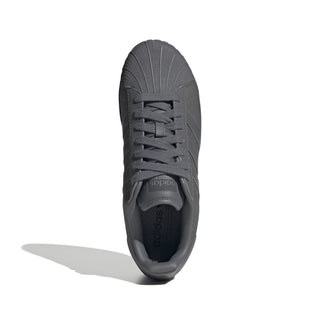 Tenis Unisex adidas Superstar XLG Gris Vista superior