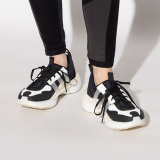 Tenis Unisex adidas Y-3 Qisan Cozy II Black Cream White vista foto referencia