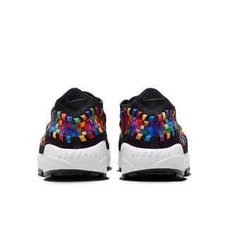 Tenis Unisex Nike Air Footscape Woven Negro Multicolor vista par atras