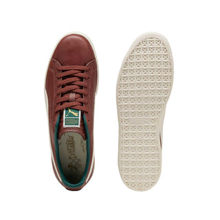 Tenis unisex Puma Clyde Palais Artisan Cafe Beige vista par superior