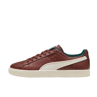Tenis Unisex Puma Clyde Palais Artisan Cafe Beige vista lateral principal