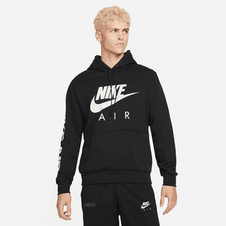 Nike Air SW Hoodie Brushed-Back Fleece Black - Laces – LACES STORE